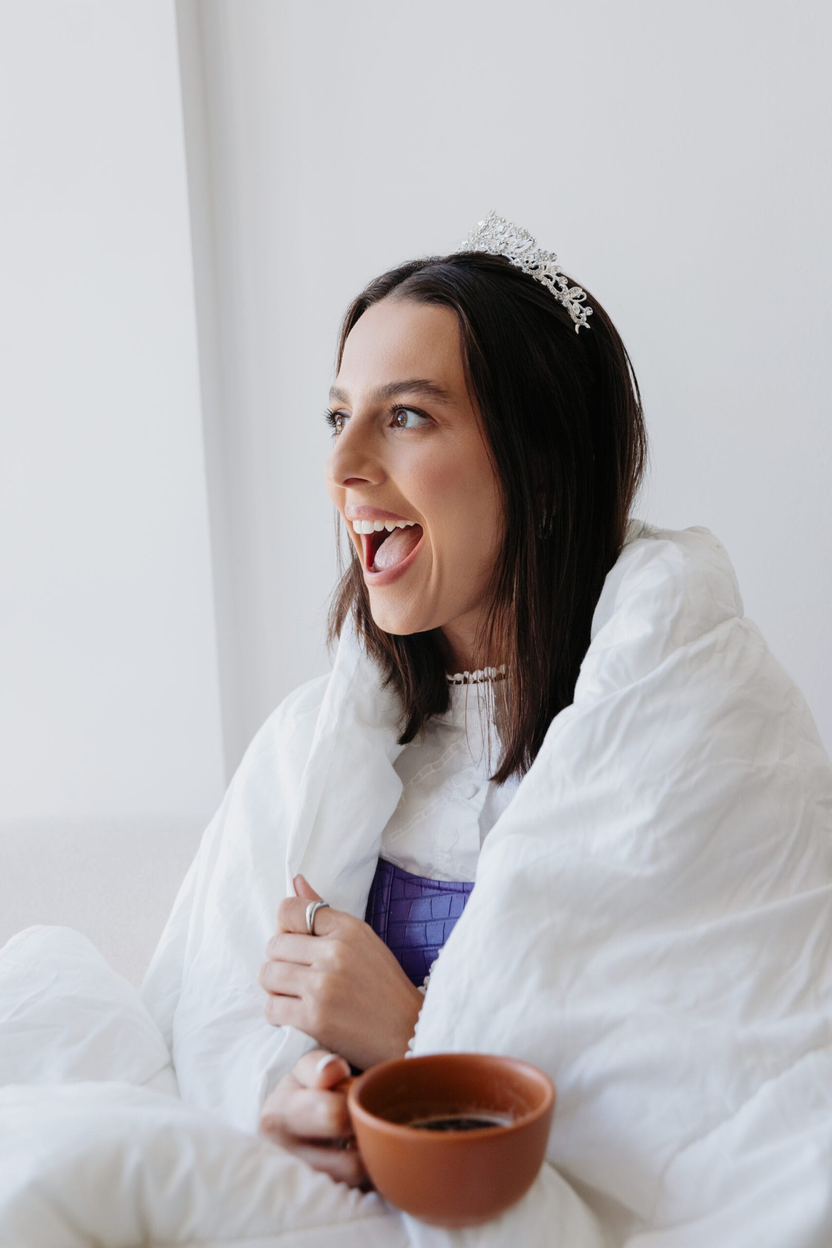 Ensaio fotográfico vestida de Bela